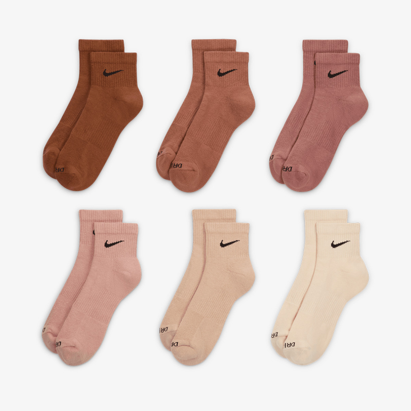 Nike Čarape U NK EVERYDAY PLUS CUSH ANKLE 6PR - 132-PAK 