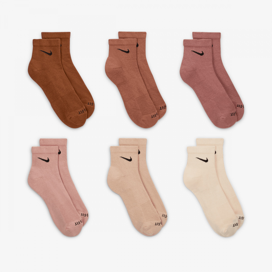 Nike Čarape U NK EVERYDAY PLUS CUSH ANKLE 6PR - 132-PAK 