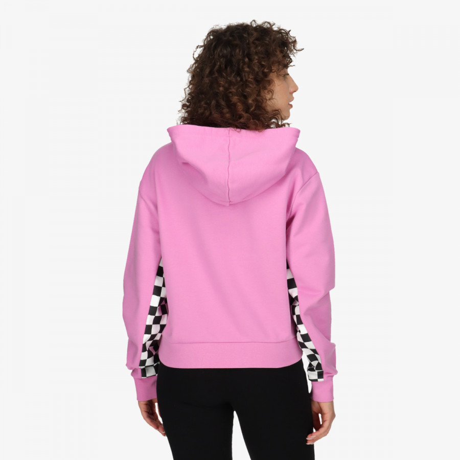 Vans Dukserica BOOM BOOM CHECK IT HOODIE CYCLAMEN 