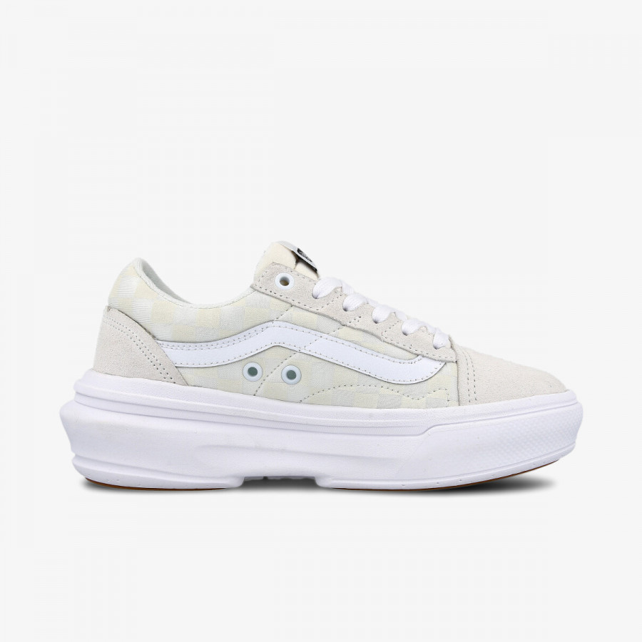 Vans Patike UA OLD SKOOL OVERT CC CHECKERBOARD WHITE 