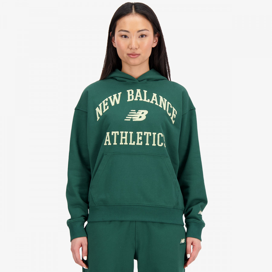 New Balance Dukserica Athletics Varsity Oversized Fleece Hoodi 