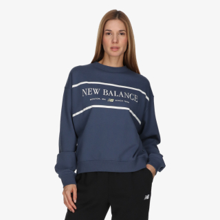 New Balance Dukserica ATHLETICS NAUTICAL LOBSTER CREW 