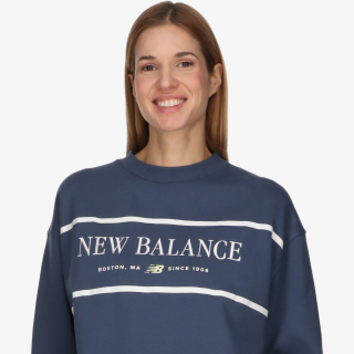 New Balance Dukserica ATHLETICS NAUTICAL LOBSTER CREW 