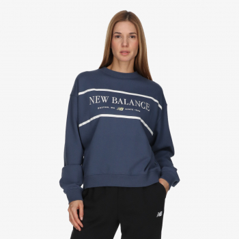 New Balance Dukserica ATHLETICS NAUTICAL LOBSTER CREW 