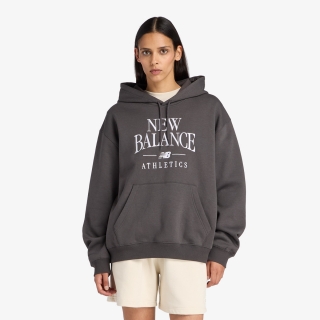 New Balance Dukserica LINEAR HERITAGE FLEECE HOODIE 